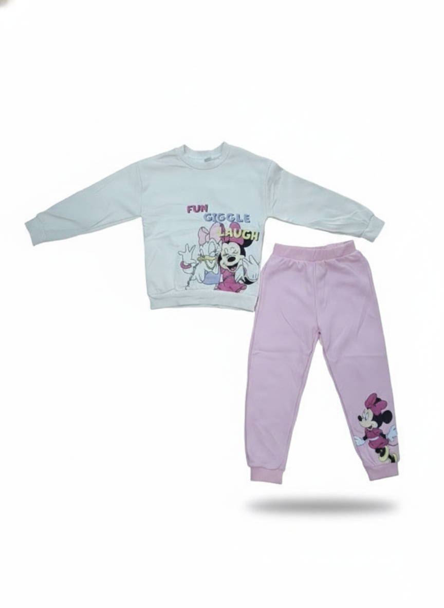 Zara Fun Giggle Laugh Minnie Mouse 2piece Sweater/Trouser