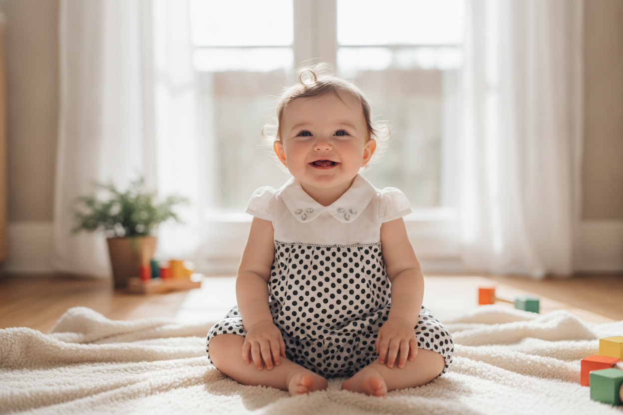 MiniBear Girls Gown.
