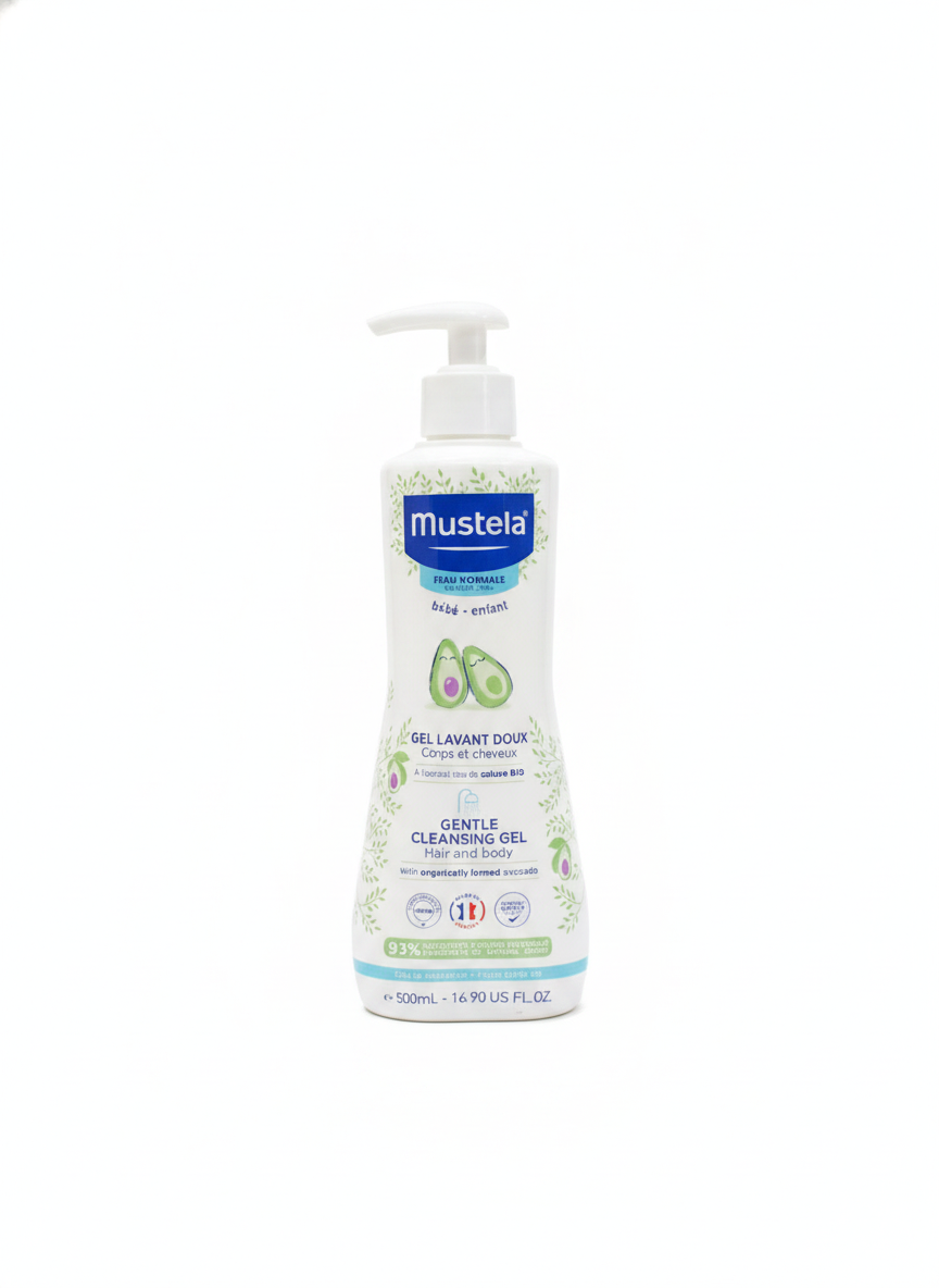 Mustela Hair And Body Gentle Cleansing Gel 500ml.
