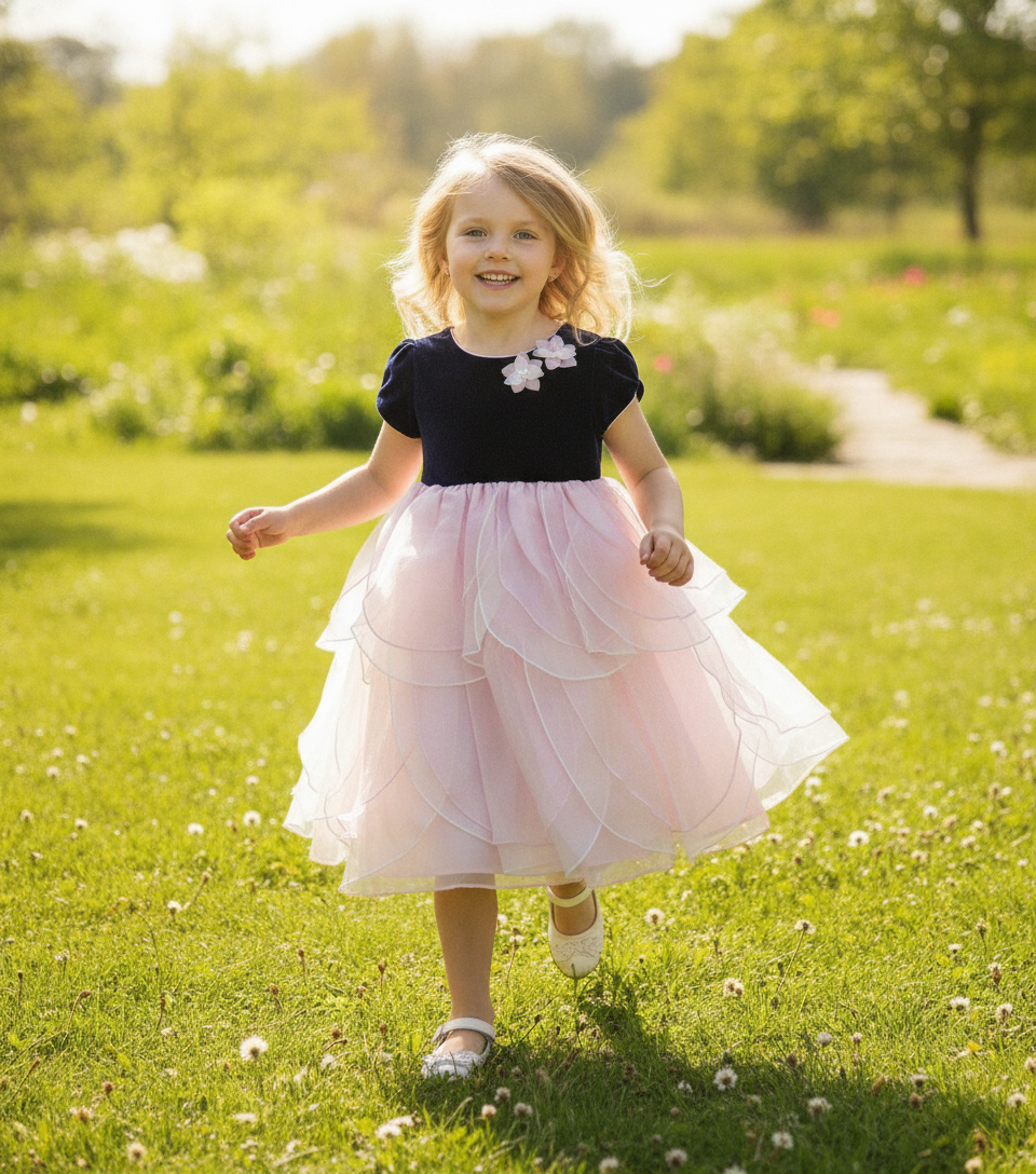 Nannette Girl's Ball Gown.