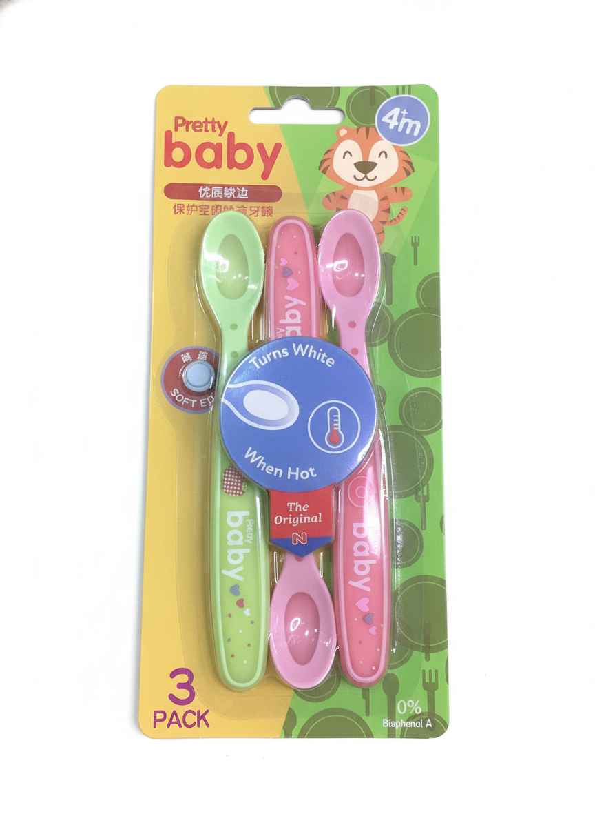 Pretty Baby 3Pack Set Baby Spoon