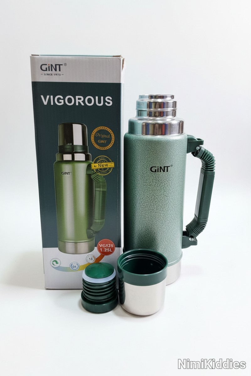 Gint Vigorous Stainless Steel Travel Water Flask 1.25L