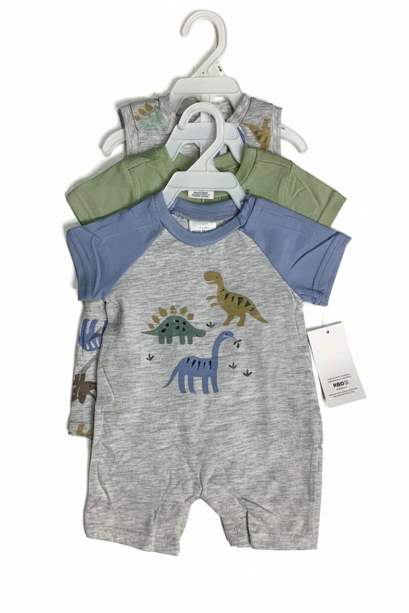 Petit Lem Mimi Threads 3-Piece boby suits Set