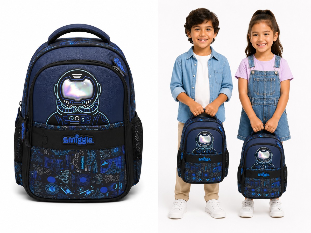 Smiggle Back To School Backpack B/S (Astronaut)