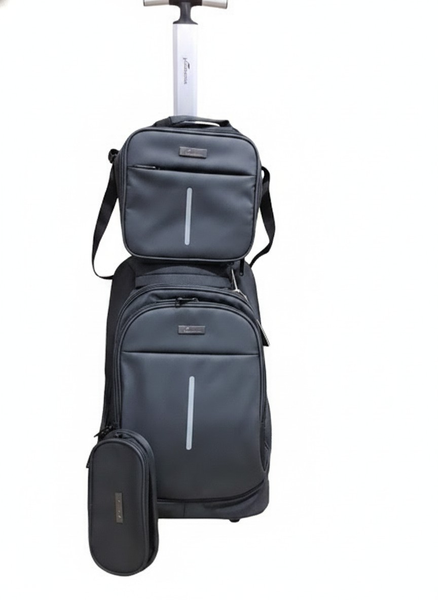 JasmineStar Set of 3 (US) Trolley Backpack (18inches)