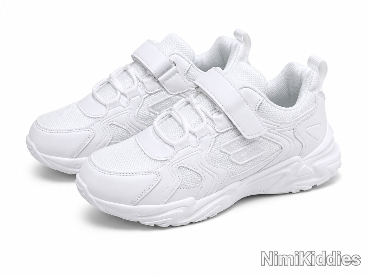 Sport Boys White Canvas