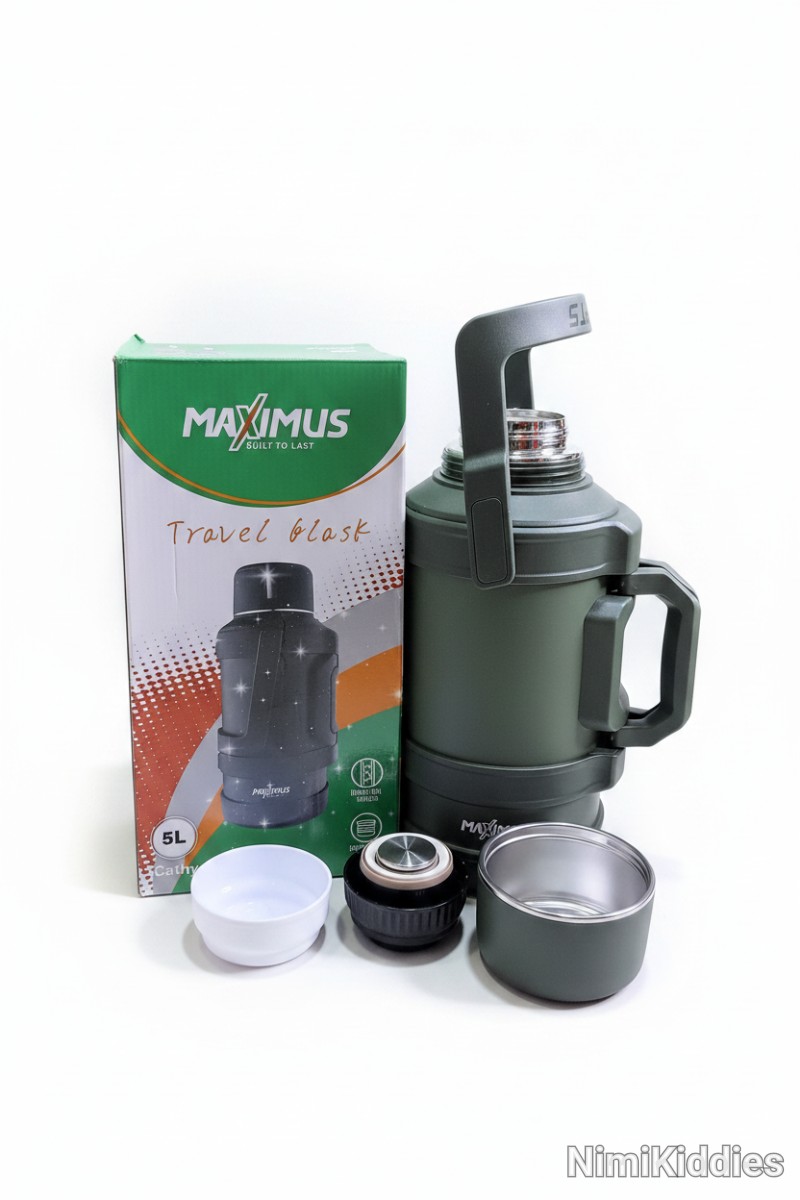 Maximus Built To Last Travel Flask 5Ltr (Cathy)