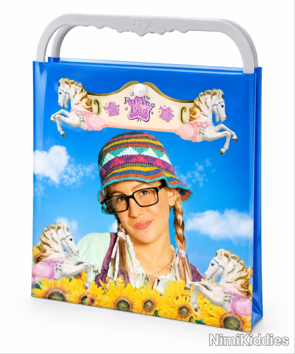 Character bottom Gift Bag with handle