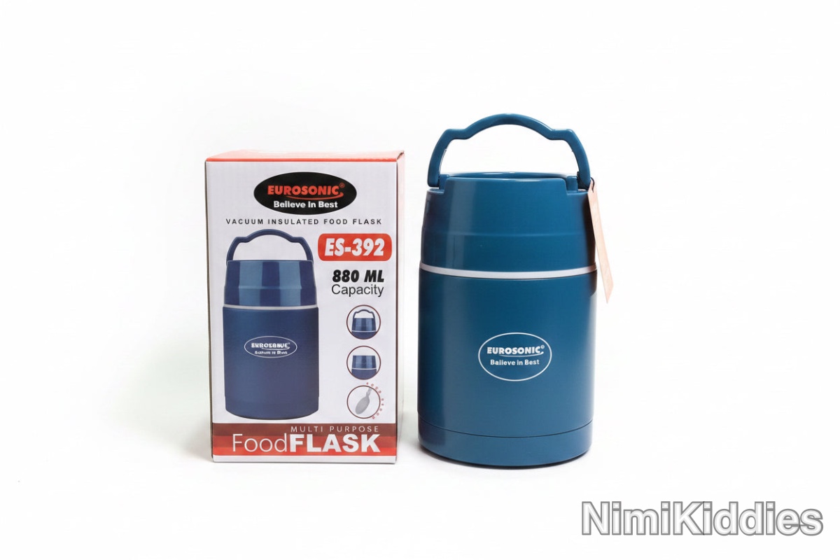 Eurosonic Vacuum Insulated Food Flask ES-392 (880ml).