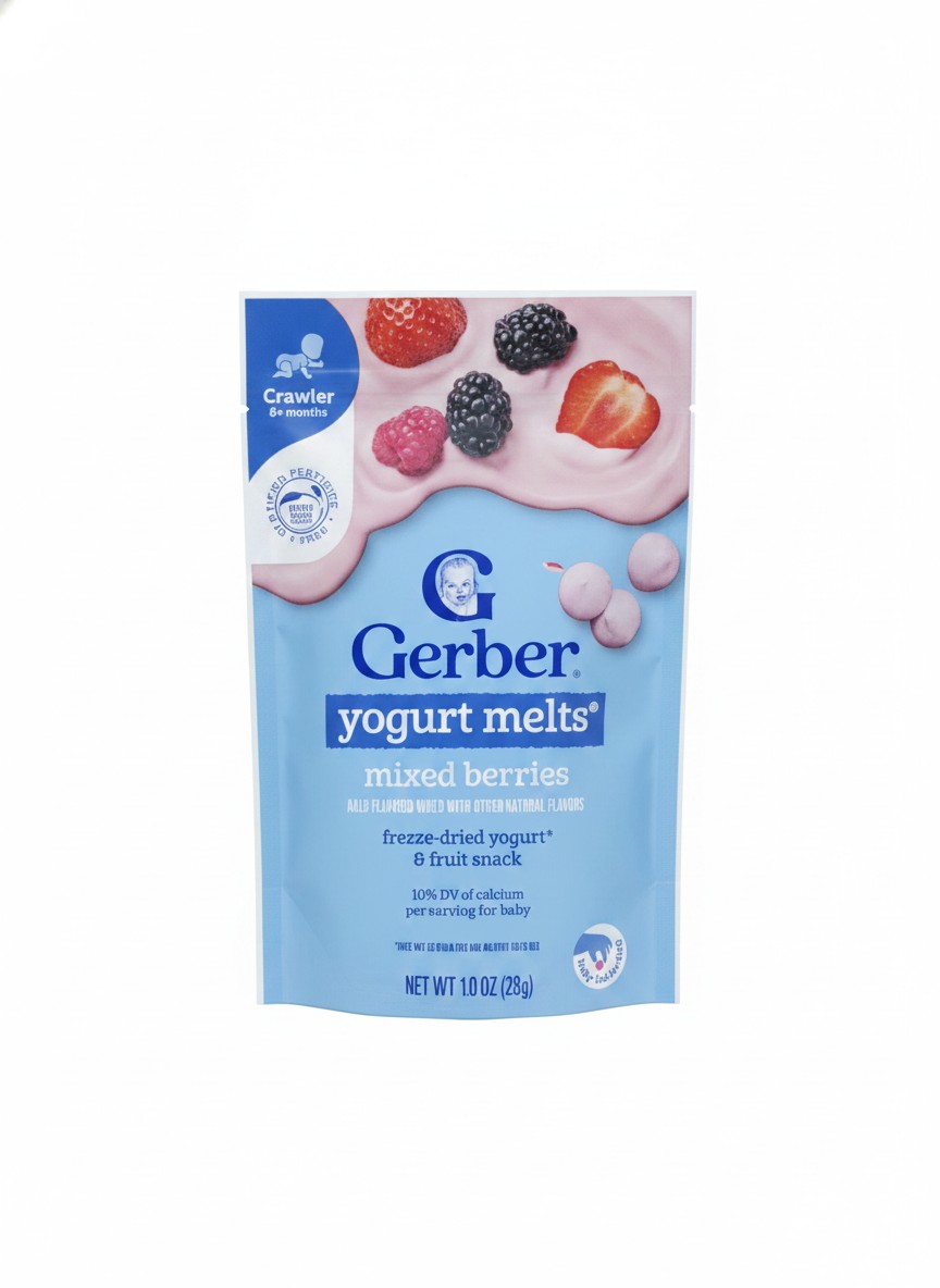Gerber Yogurts Mrlts (Mixed Berries)