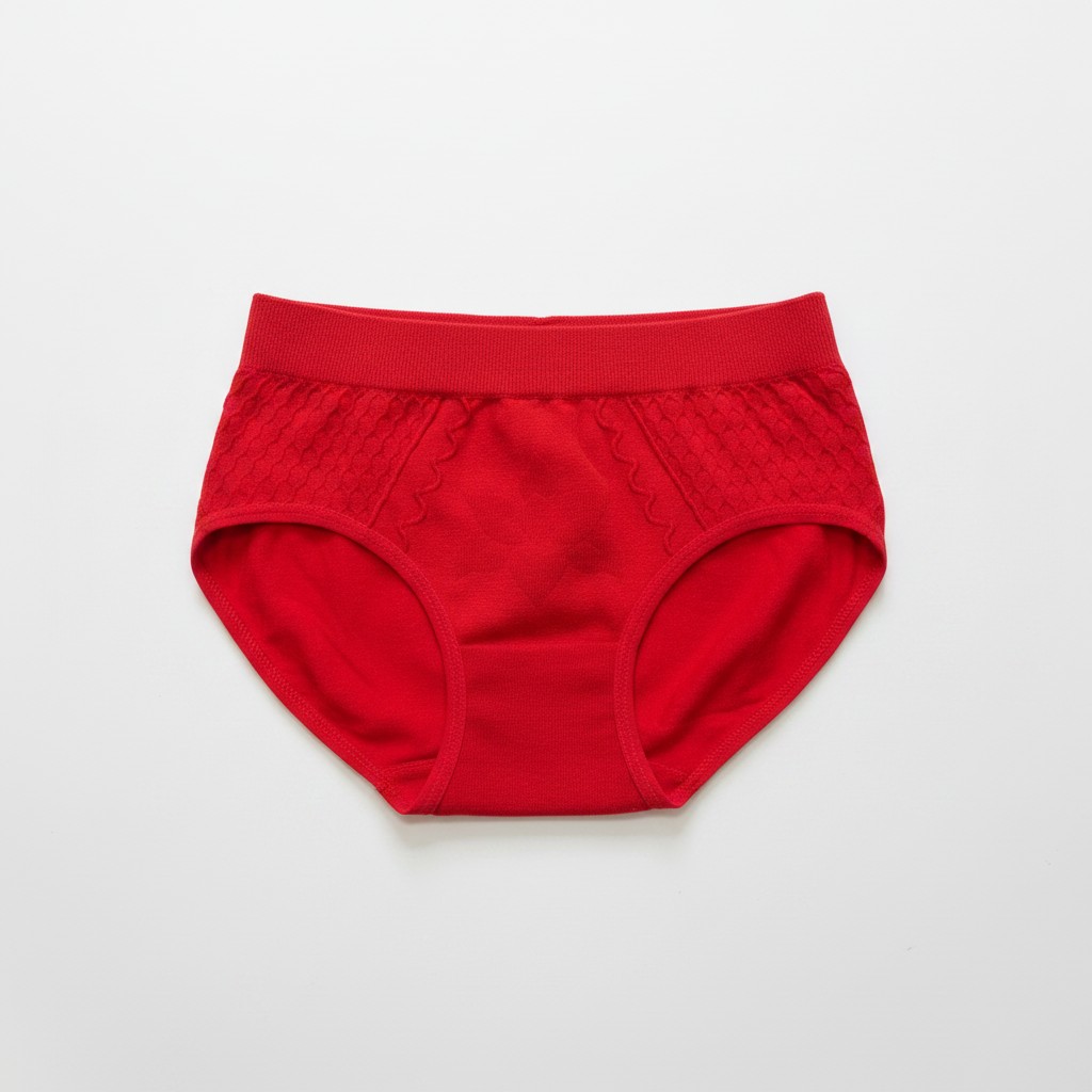 Girls Red Panties