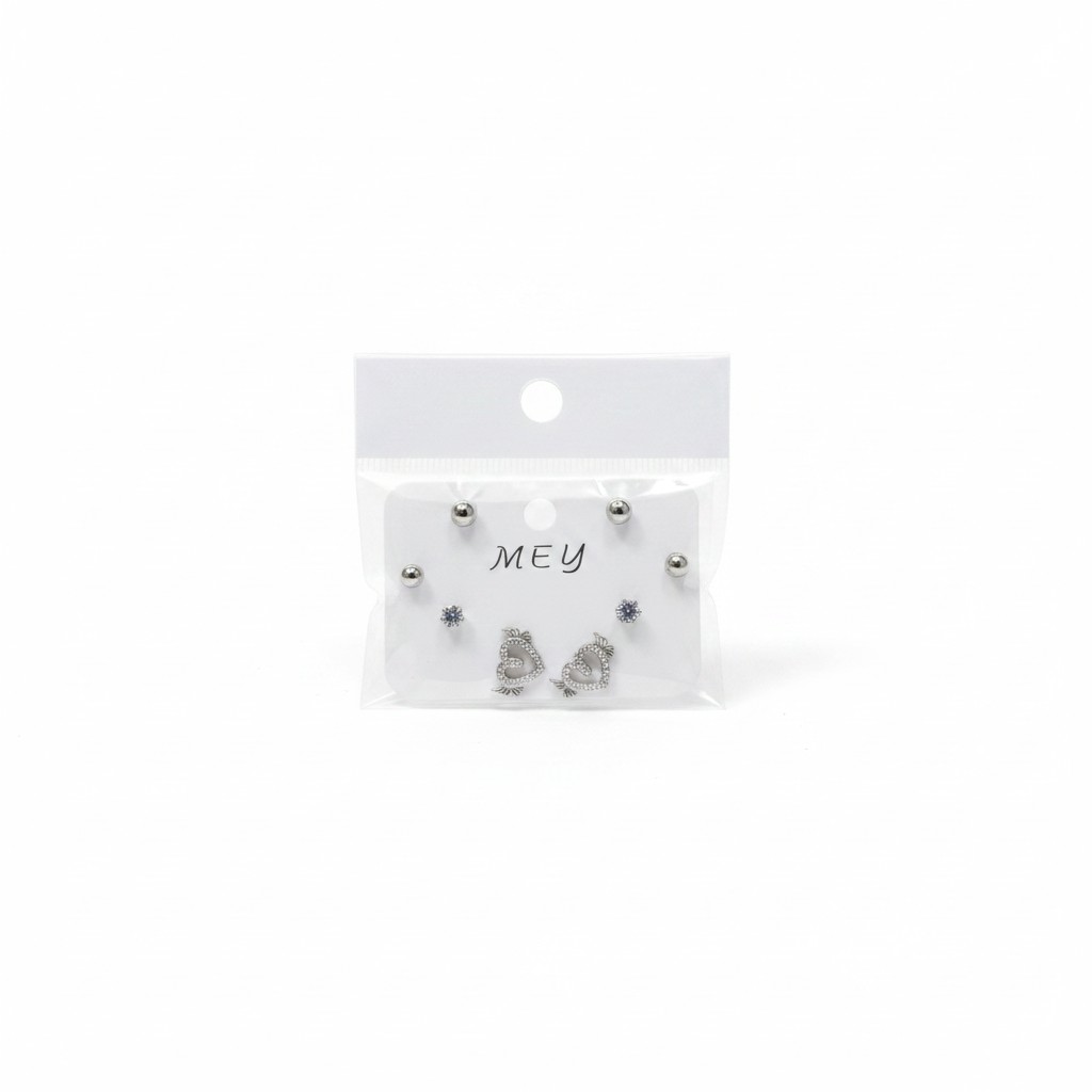 MEY Earrings (Sliver)