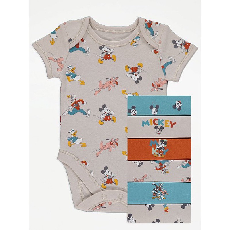 Disney Baby At George 7Long Sleeved Bodysuit 6-9months