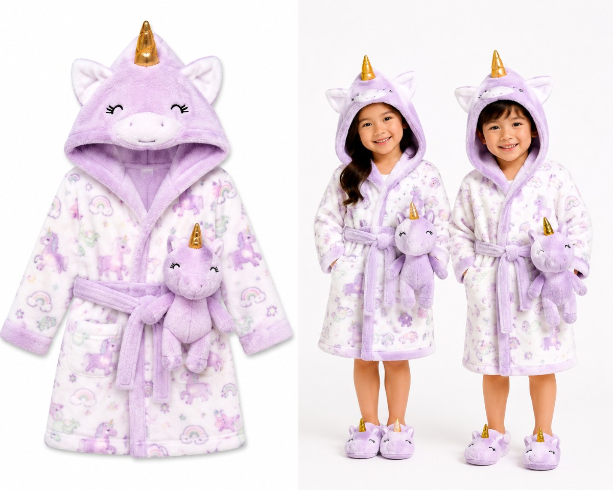 Baby Bath Robe Hoodie