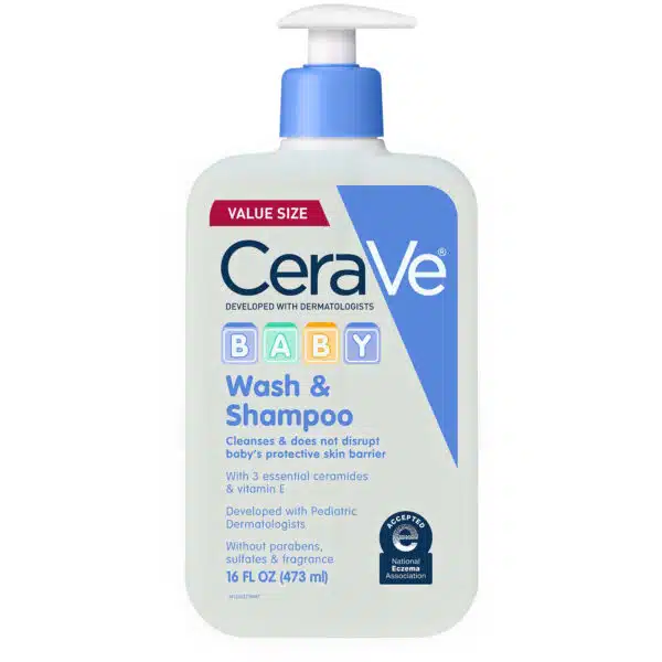 Cera Ve Baby Wash Shampoo (Value Size 473ml)
