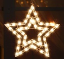 Christmas Tree Décor Star With Lights (Stand With Lights).