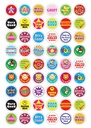 Reward Stickers Self Adhesive (600 Stickers! 12 Sheets).