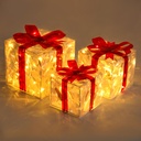 3in1 Christmas Gift Box with light