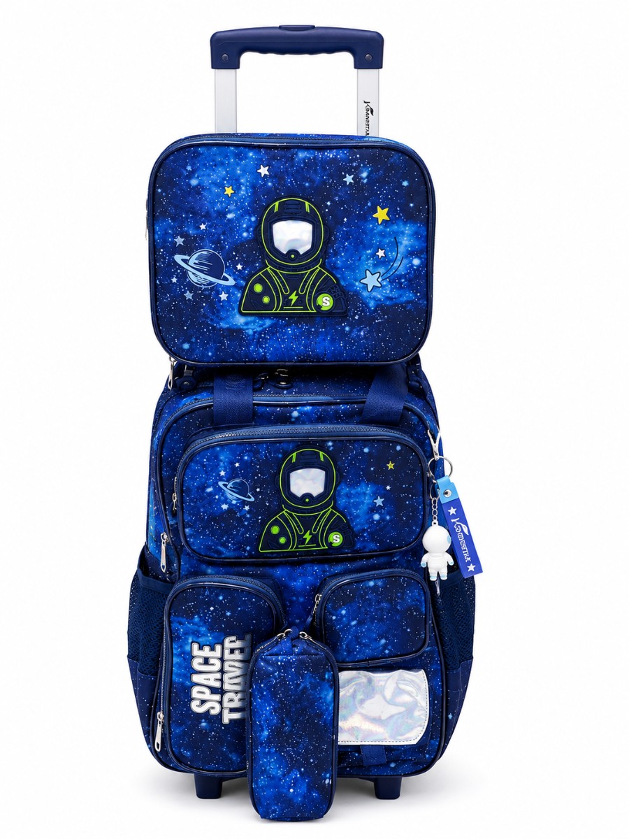 JasmineStar Space Explorer (US) Trolley 3in1 Backpack (17inches)