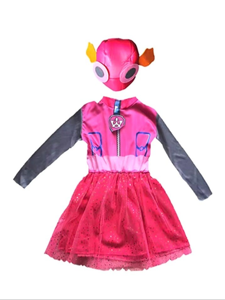 Skye Paw Patrol Costume For Kids(Girls)