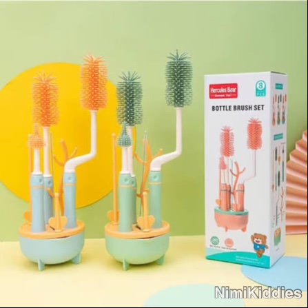 Hercules Bear Bottle Brush Set