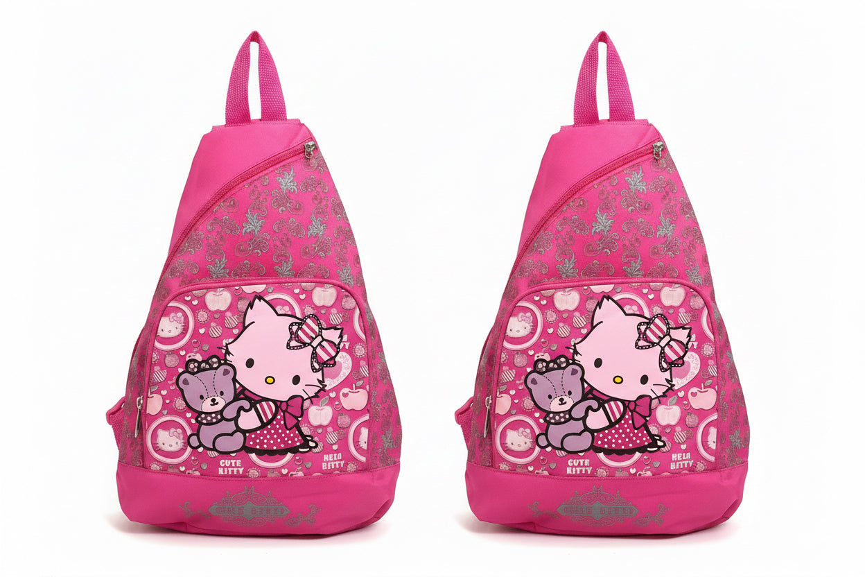 Cute Kitty Girls Backpack.