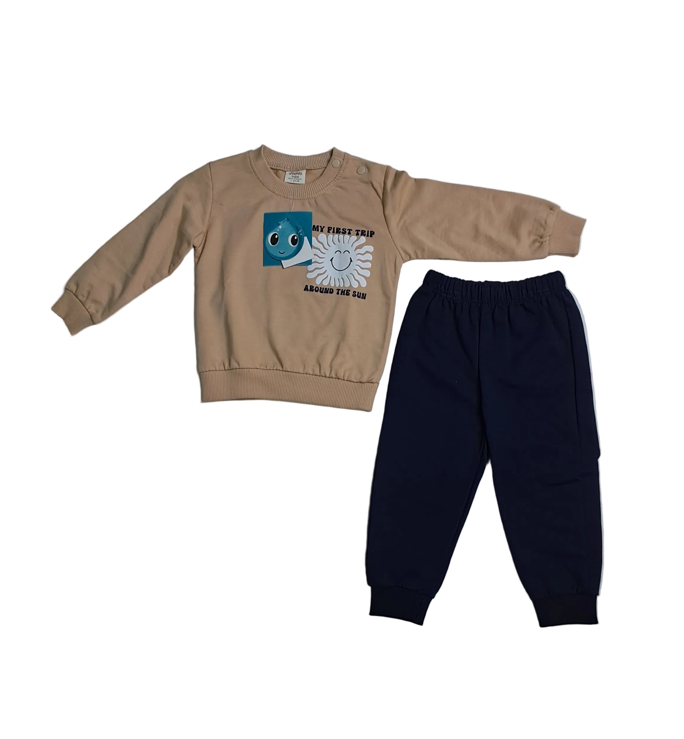 Damla Bebe 2 Piece Set 9-12M