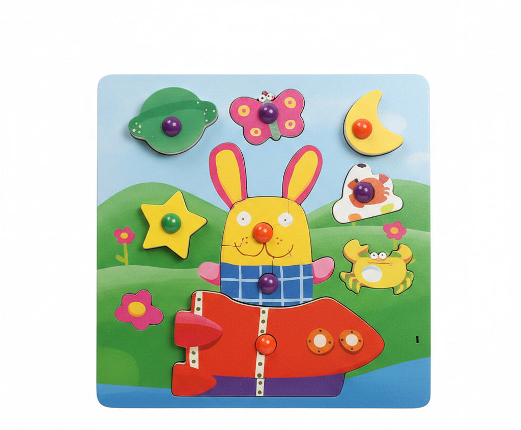 QML Animal Creative Puzzle 3yrs+