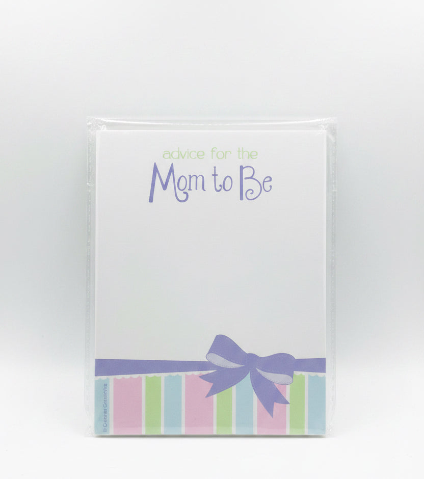 Advice For The Mom To Be Card