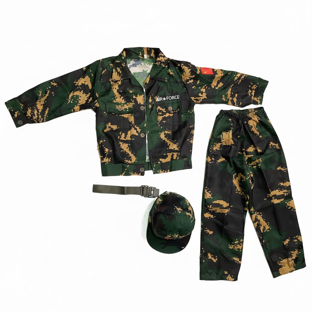 Air Force Army Children Career Day Wear (Costume ).