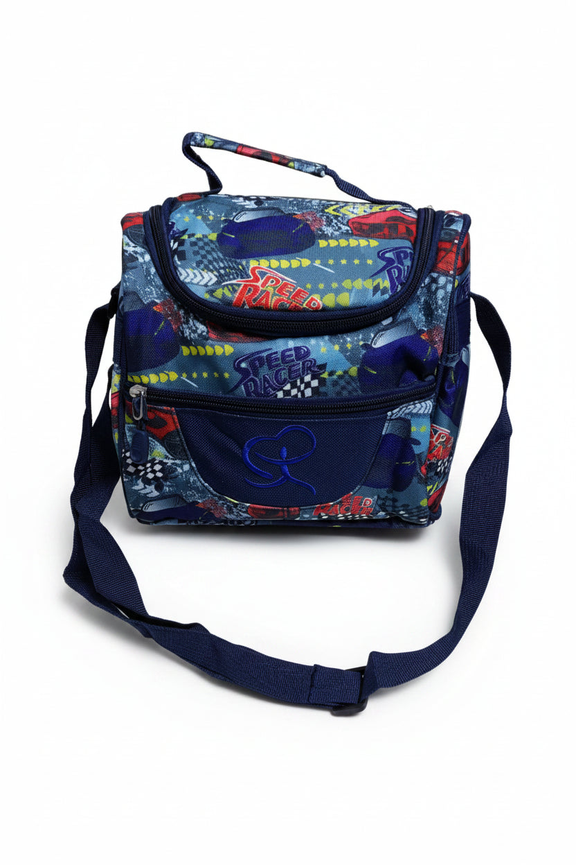 Kids Speed Racer Fancy Lunch Bag.