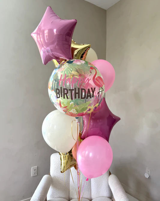 J&Q Happy Birthday Balloons Set