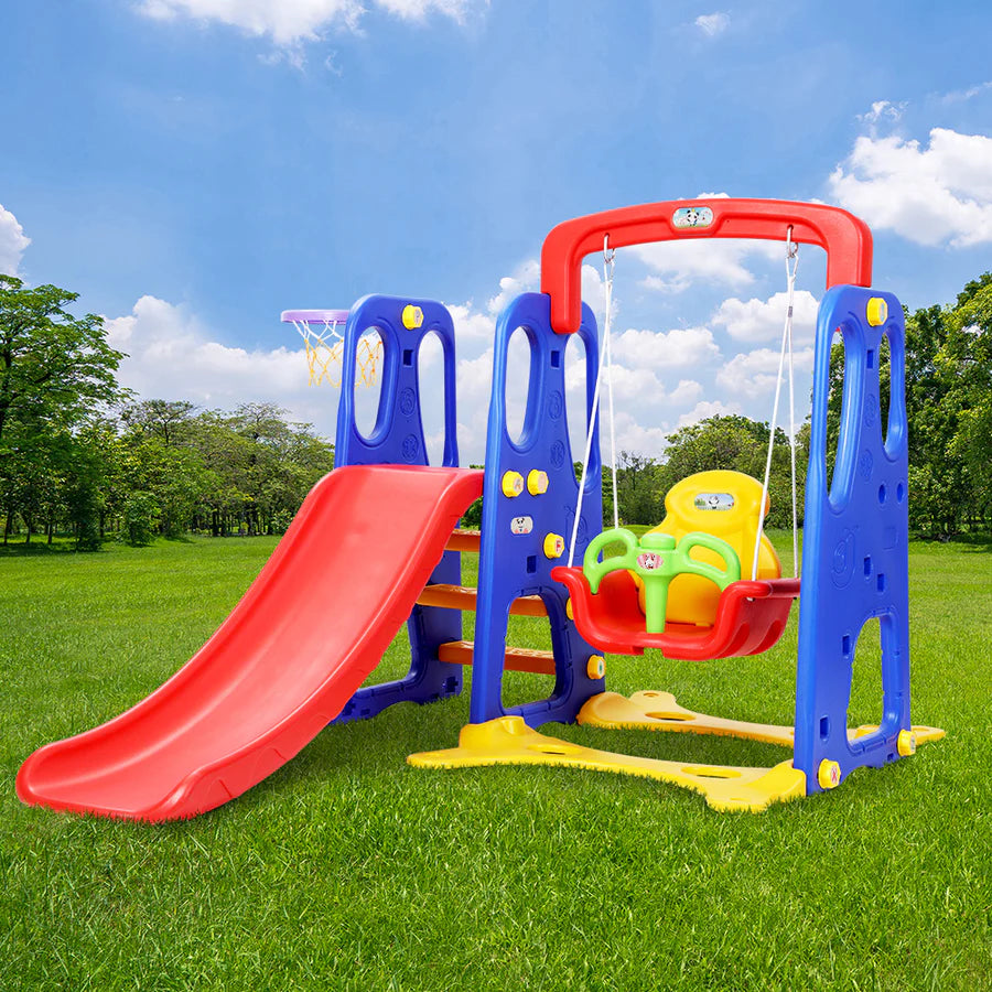 Plain 3in1 Slide and Swing