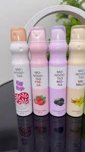 Monogotas Kiss Fresa Deodorant Spray (200ml).