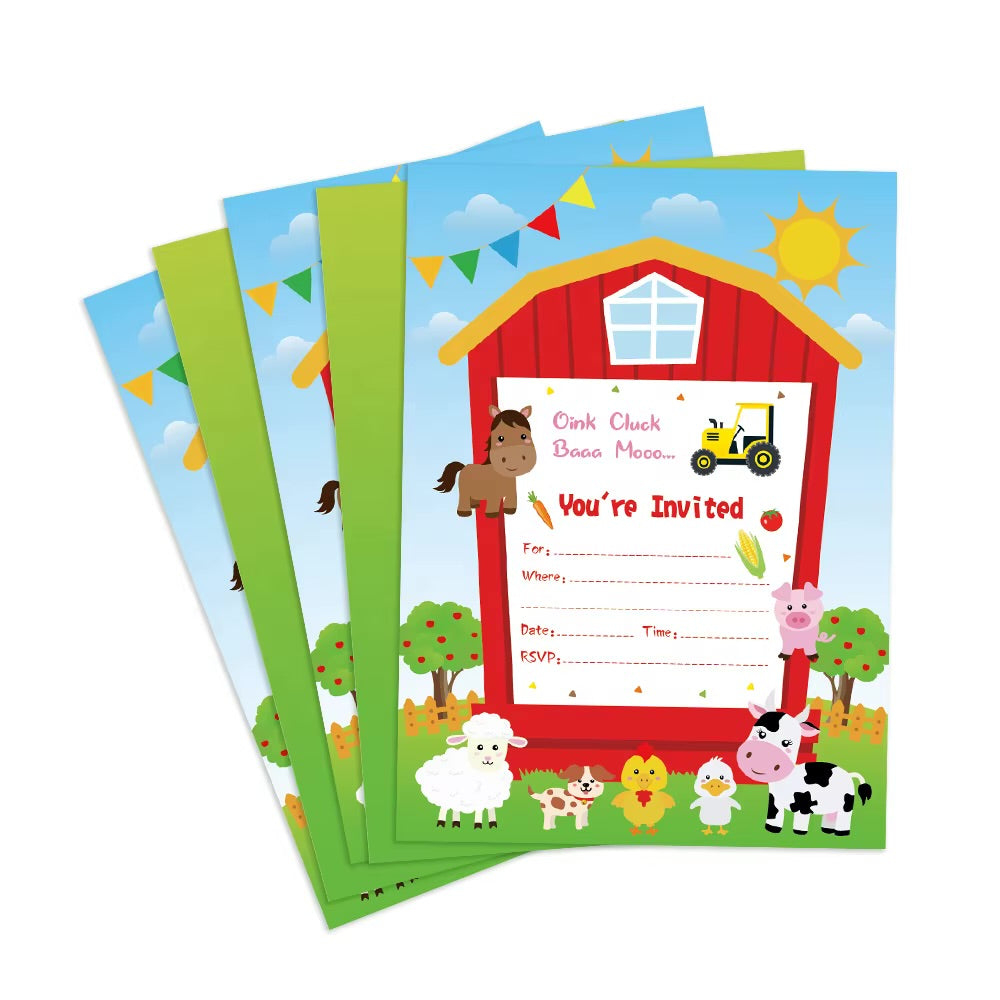 Party Favors Invitation Card