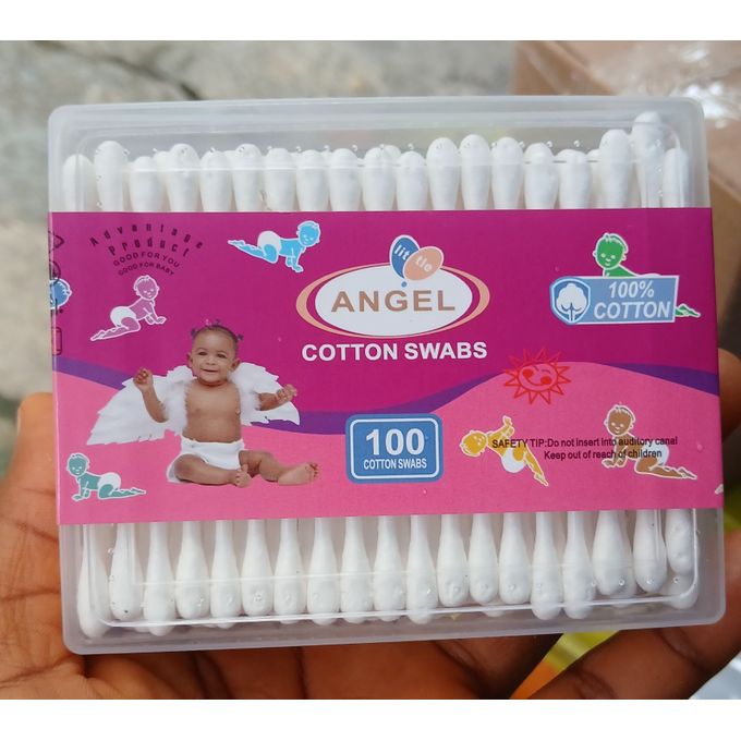 Angel Cotton Swabs (100 Cotton Swabs).