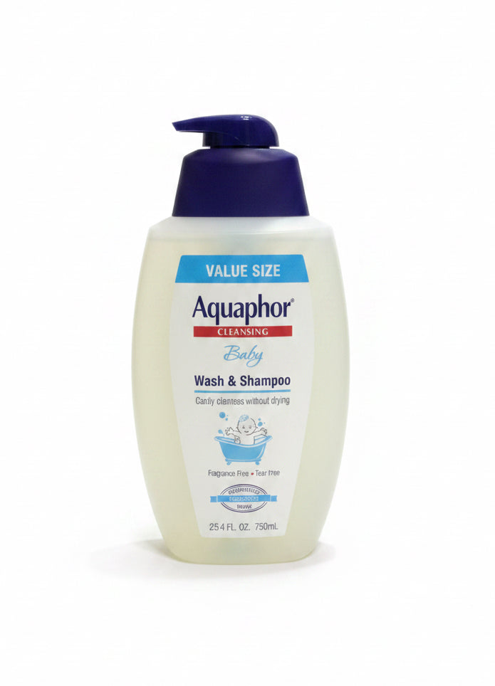 Aquaphor Cleansing Baby Wash & Shampoo (750ml).