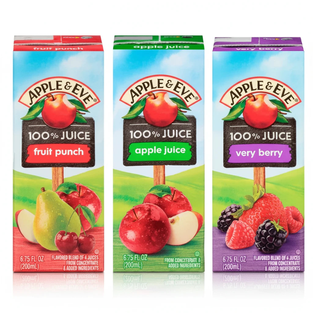 Apple & Eve 100% Juice 200ml(Roll 12pcs)