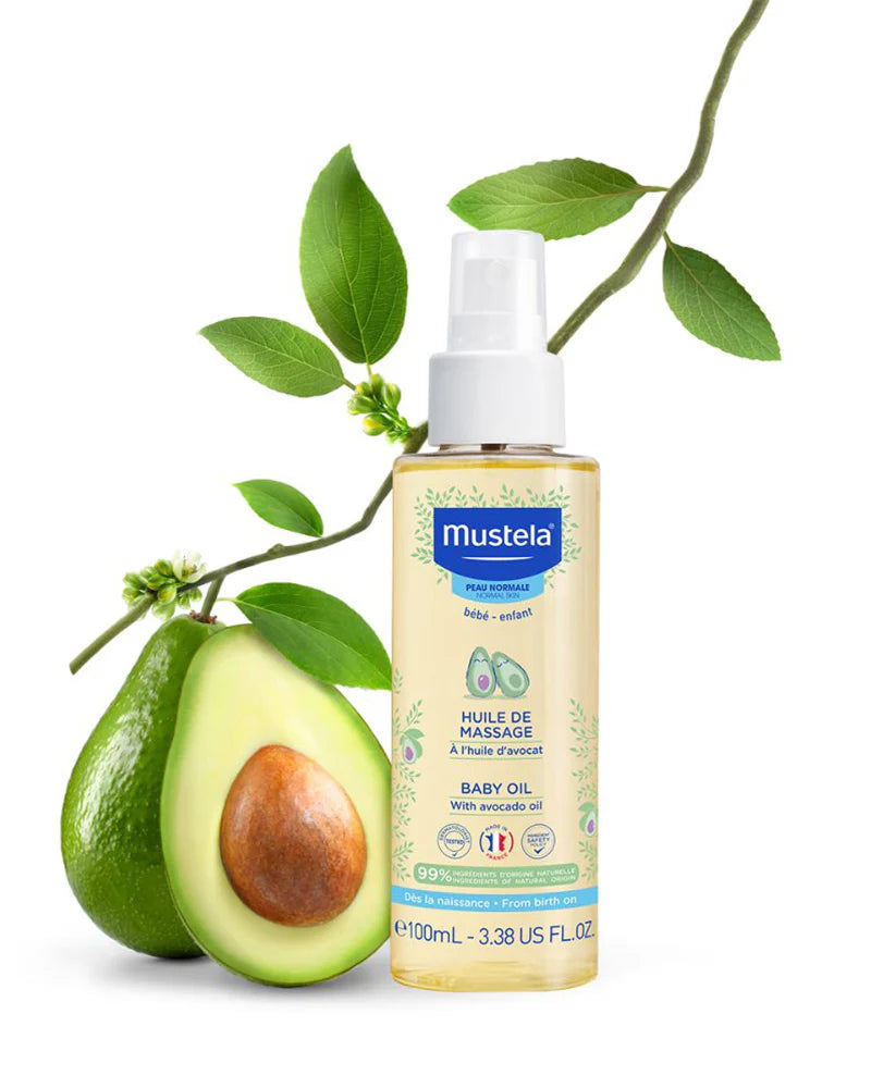 Mustela Baby Oil With Avocado Oil (100ml).