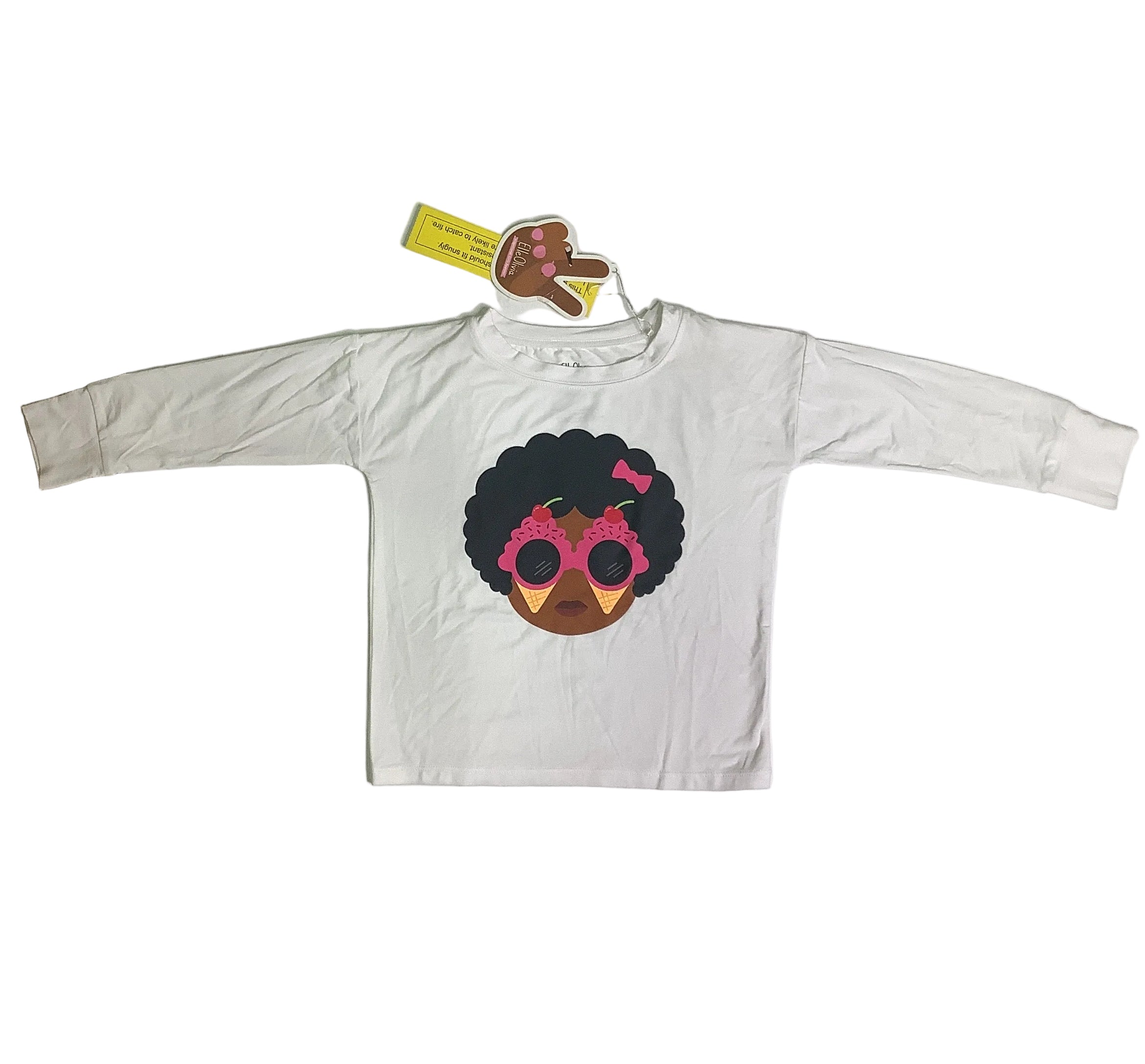 Elle Olivia Girl Long Sleeve Top