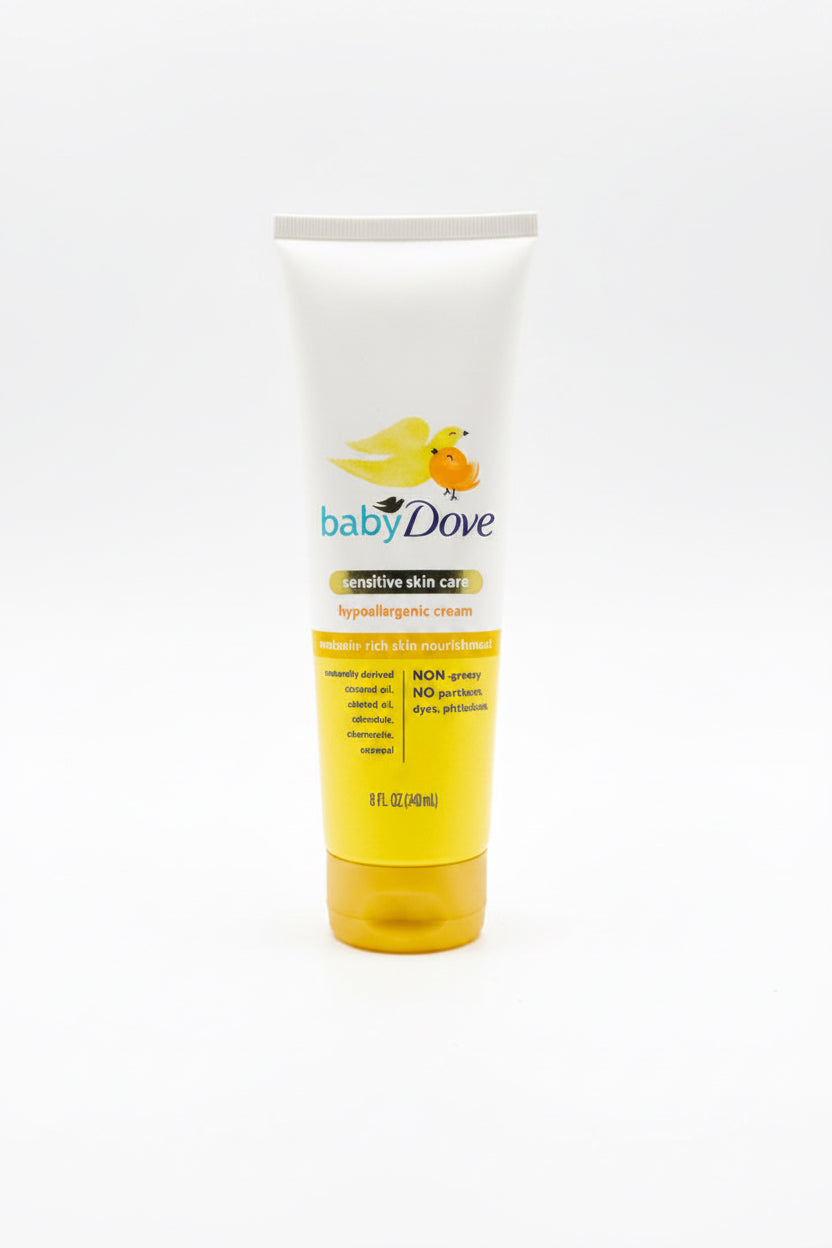 Dove Baby Sensitive Skin Care Hypoallergenic Cream 240ml.