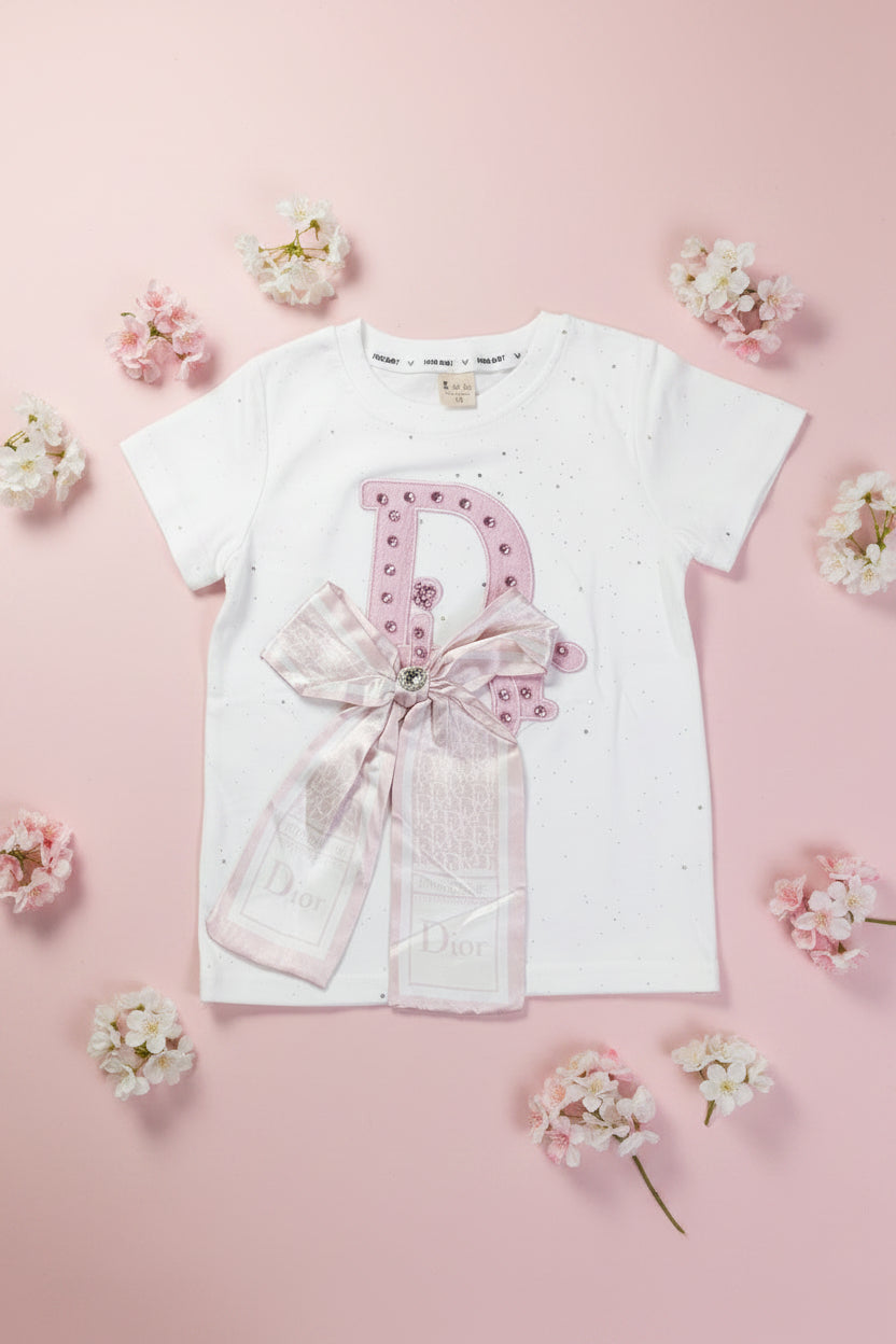 Hone Baby Girls White Top.