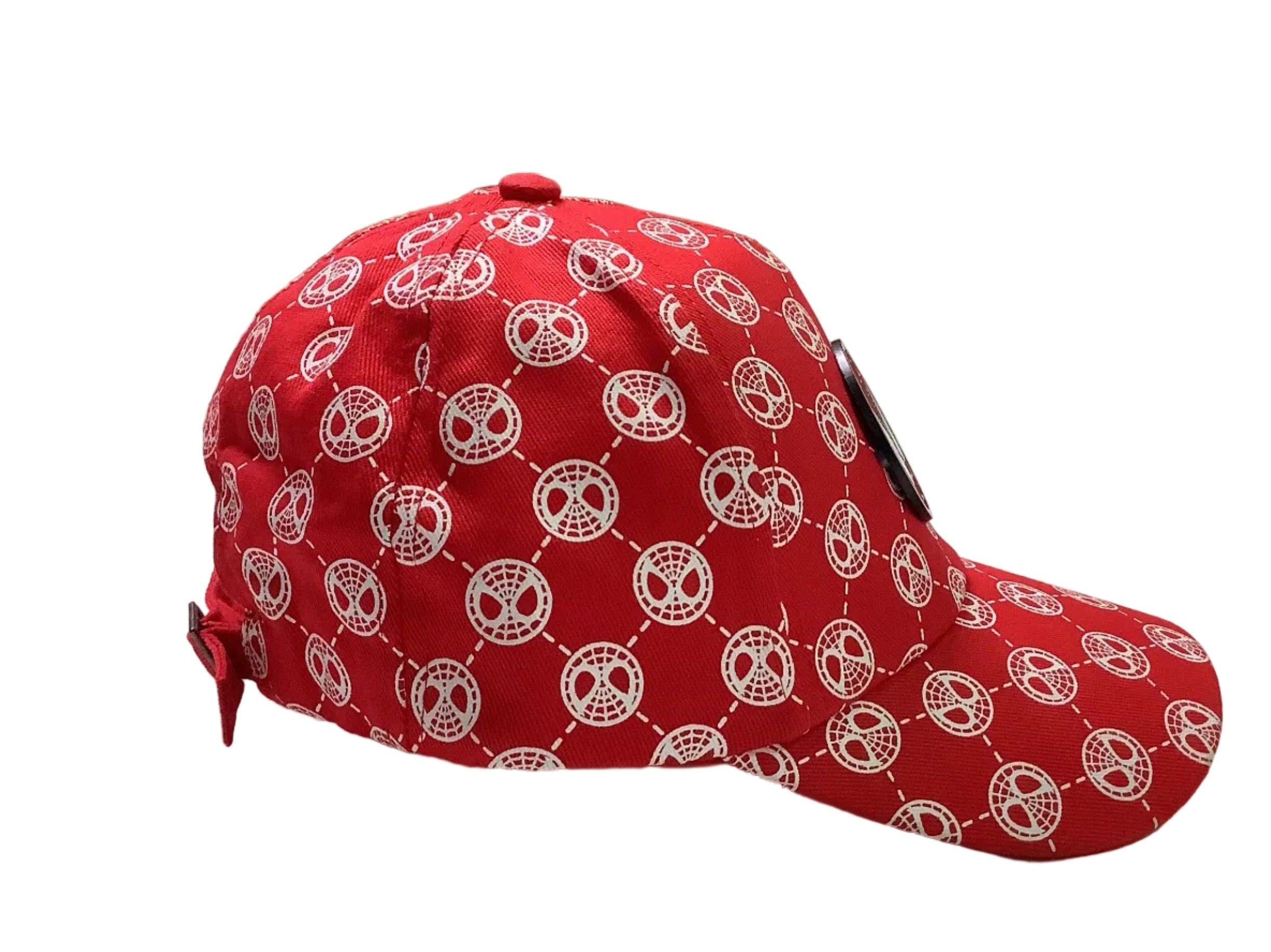 Spider Man Logo Boys Face Cap