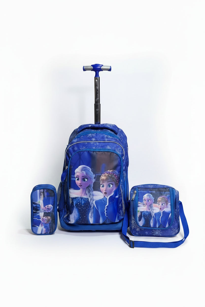 I-Kola Frozen Back To School Trolley Bag.