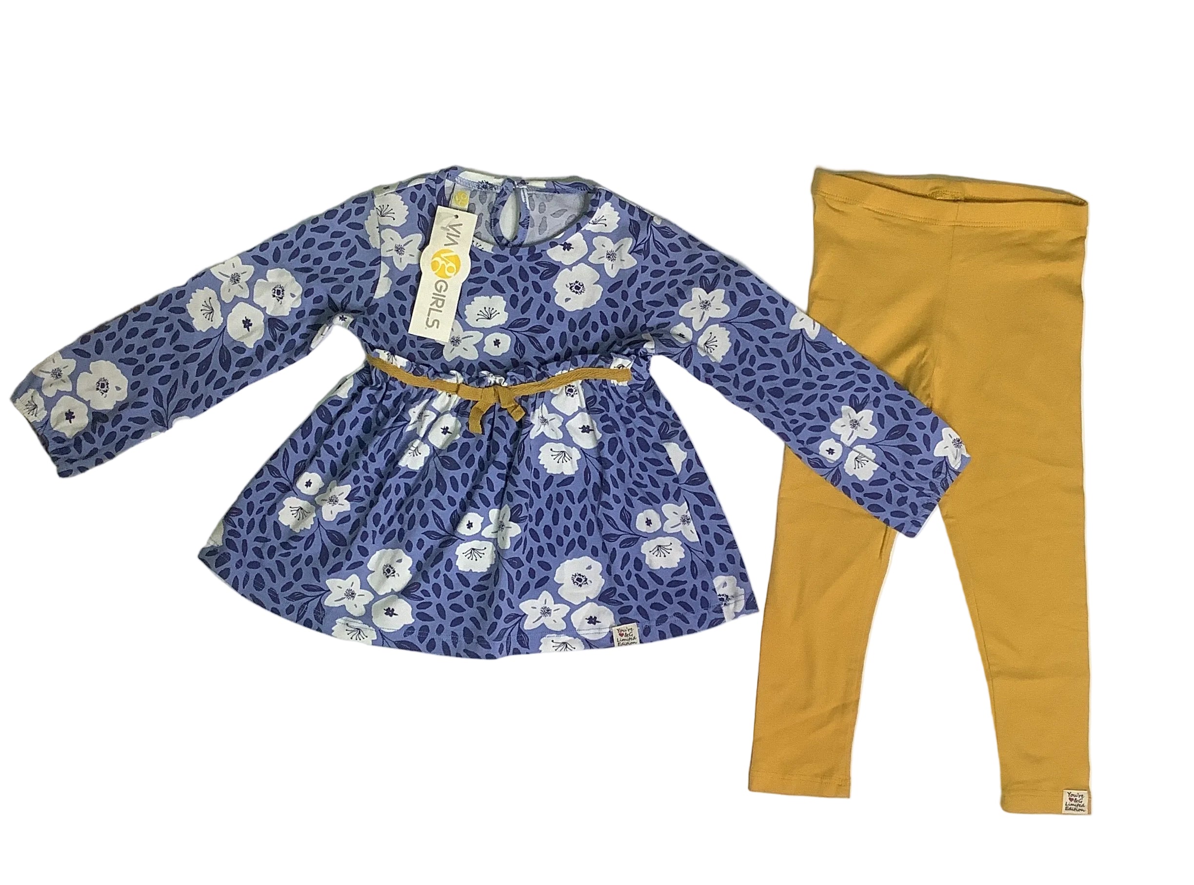 Via Vg Girls 2 Piece with Leggings