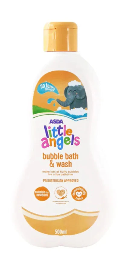 ASDA Little Angels Bubble Bath & Wash. 500ml