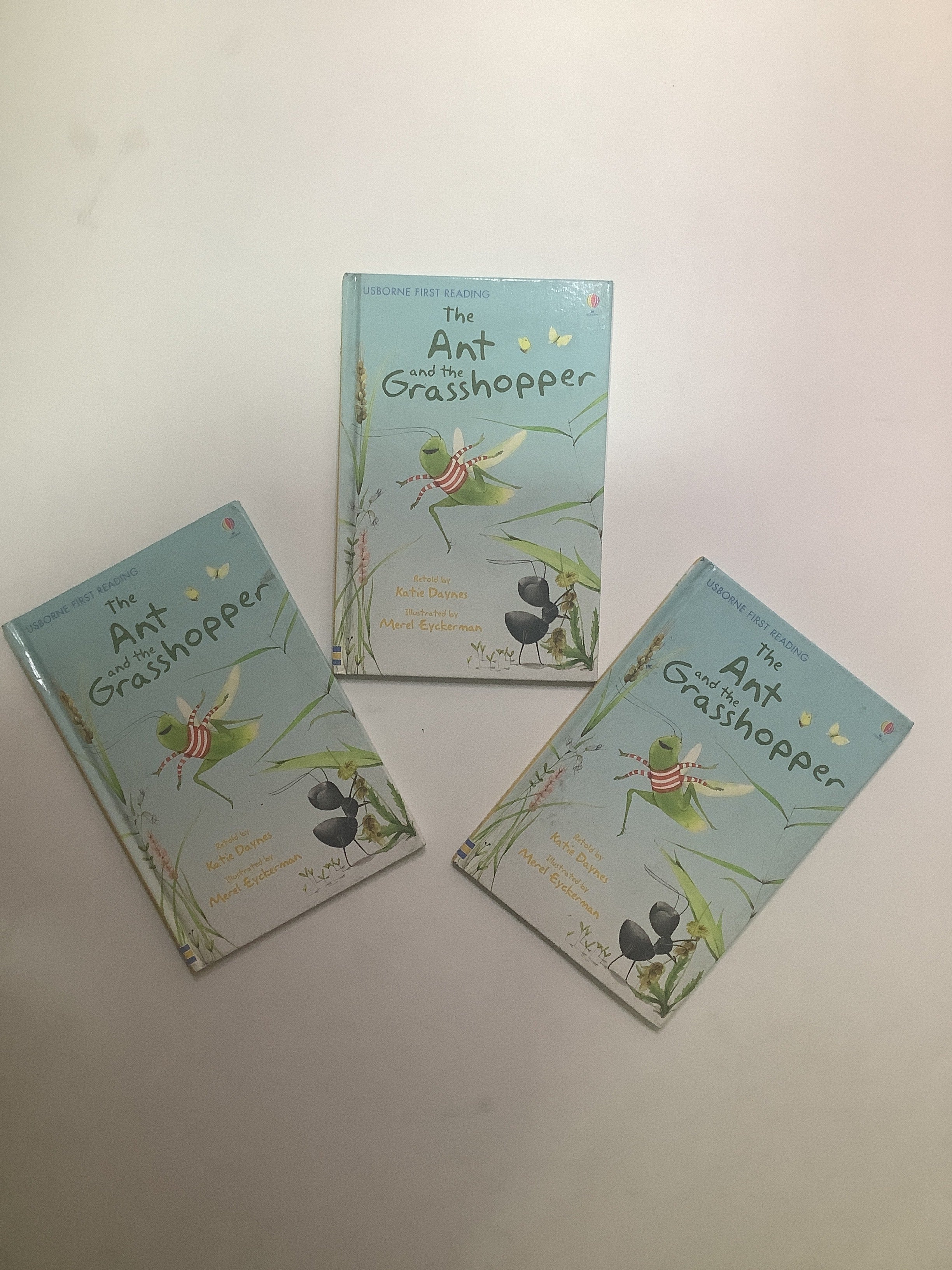 Usborne first reading (The Ant and The Grasshopper)