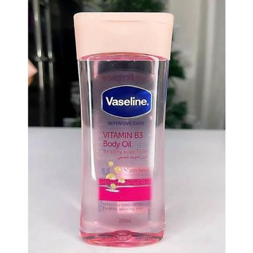 vaseline intensive care vitamin b3 body oil 200ml