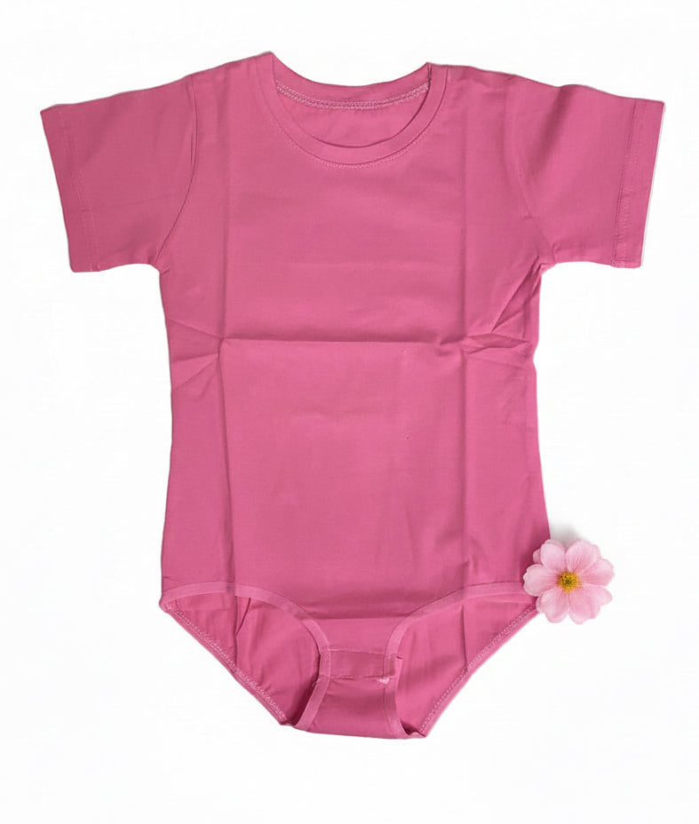 Dono Girls Ballet Short Sleeve Body Suit