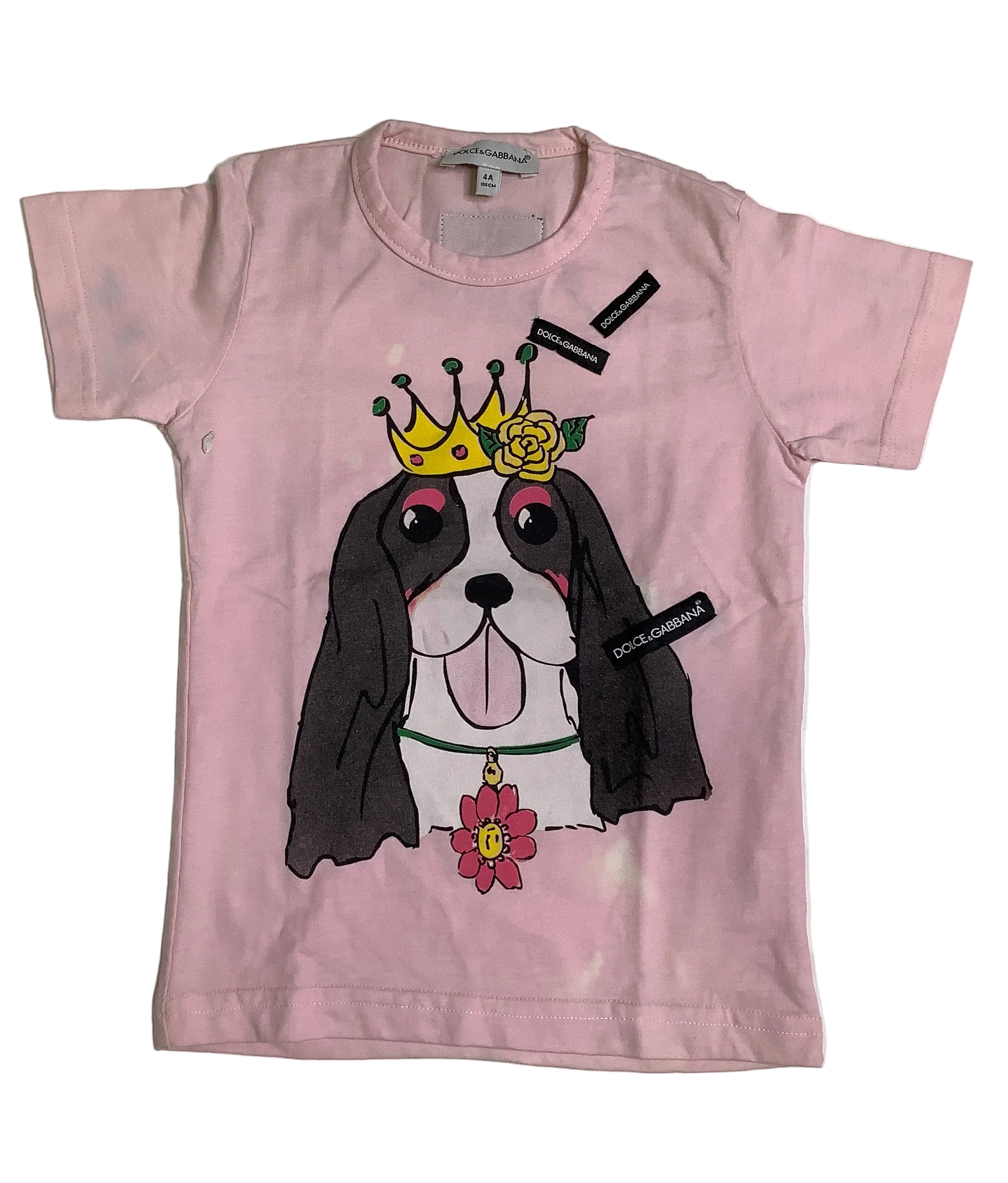 Dolce & Gabbana Girls Polo T-Shirt